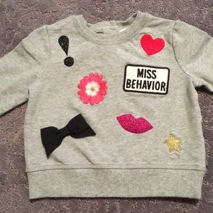 Adorable Kate Spade Miss Behavior Sweatshirt